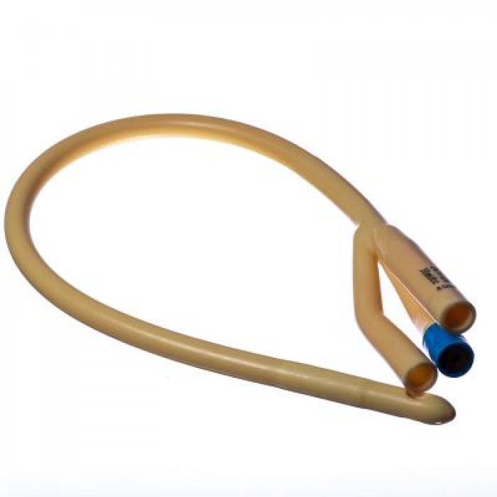 Катетер Фолея латексний, 3-ходовий “MEDICARE”, Fr 22